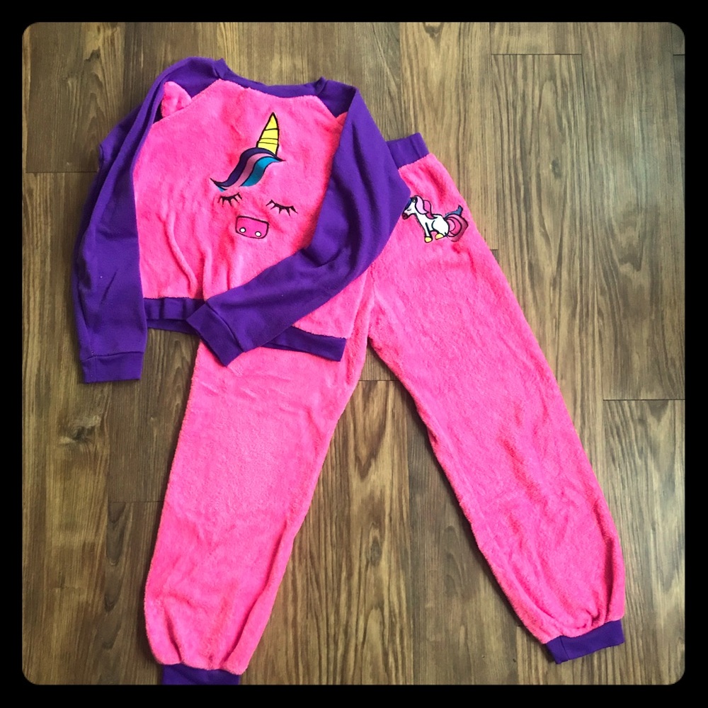 Cozy unicorn pajamas